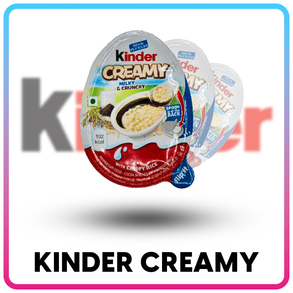 Kinder Creamy Milky & Crunchy