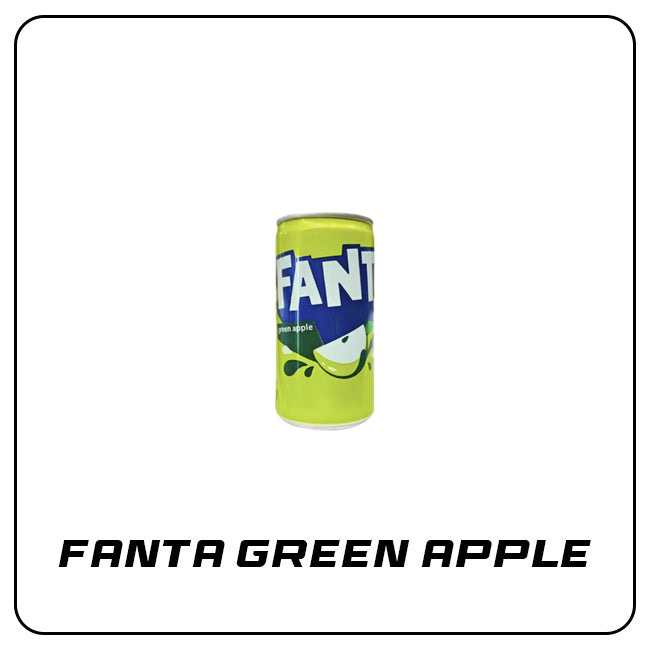 Fanta Green Apple Flavour 185ml